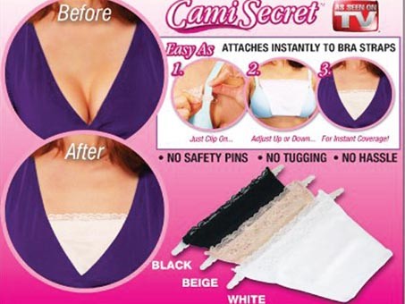 Bộ 3 miếng yếm Che Ngực Thời Trang Secret Cami