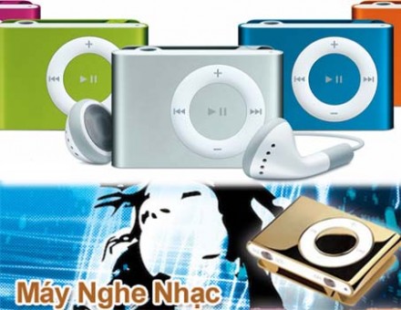 Bộ Sản Phẩm Máy Nghe Nhạc MP3 + Tai Nghe+ Cáp Dữ Liệu