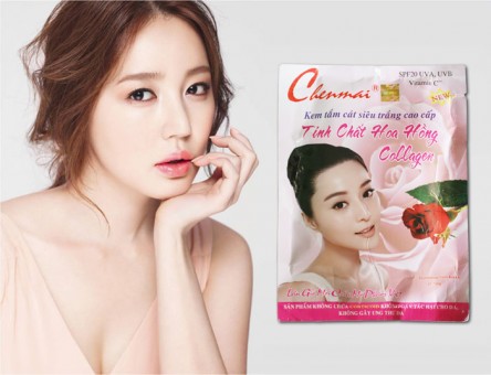 Kem tắm cát siêu trắng tinh chất Hoa Hồng Collagen - Kem tắm trắng tại nhà