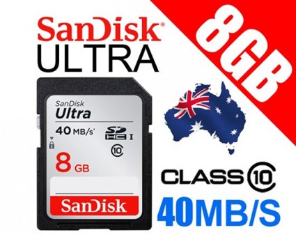 Thẻ Nhớ Sandisk SDHC 8GB ULTRA Class10